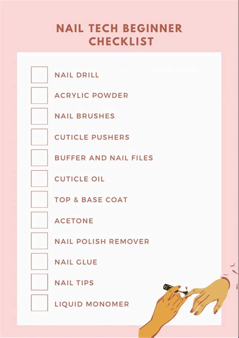 10 Essential Nail Tech Supply List Must-Haves