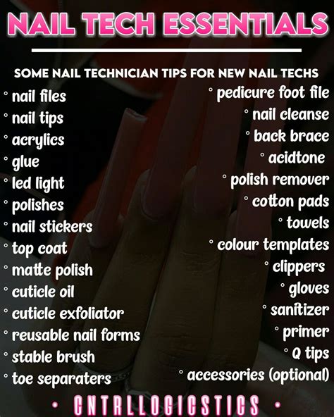 10 Nail Tech Essentials For A Perfect Manicure