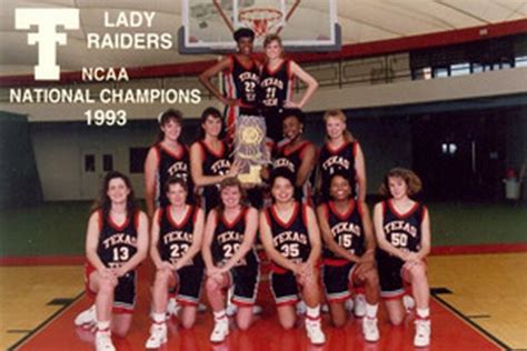 1993 Texas Tech Womens Basketball Roster Revealed