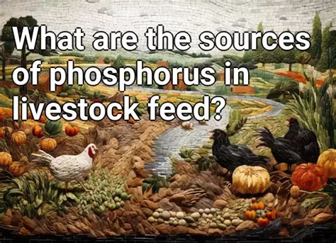 5 Answers For Livestock Feed Source