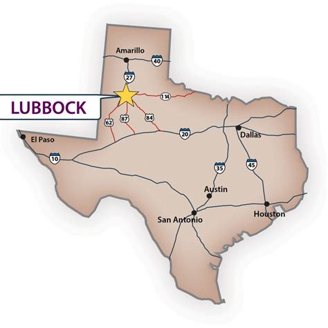 5 Cities Near Lubbock Texas Distance