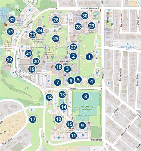 5 Essential Spots On Nm Tech Campus Map