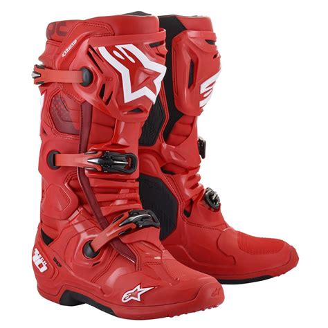 5 Features Of Alpinestars Tech 10 Red Boots