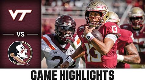 5 Keys To Virginia Tech Vs Florida State Football Showdown