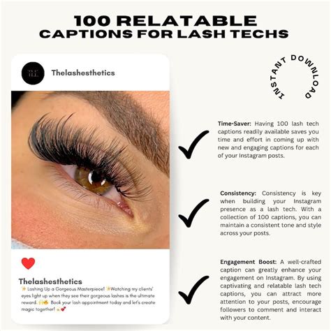 5 Lash Tech Captions To Boost Your Business