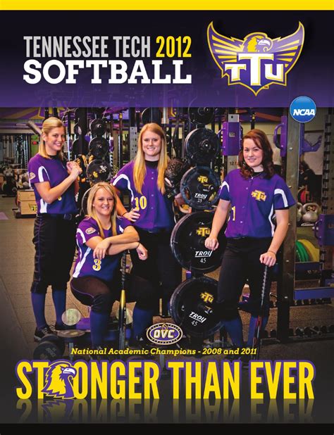 5 Reasons To Love Tennessee Tech Softball