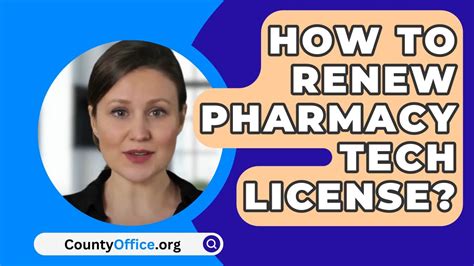 5 Steps To Renew Pharmacy Tech License In Va