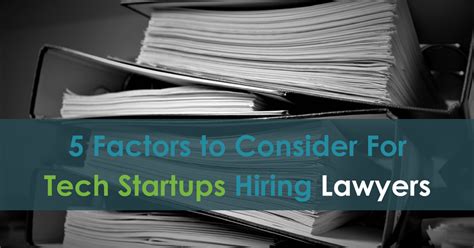 5 Tips For Hiring A Tech Startup Attorney