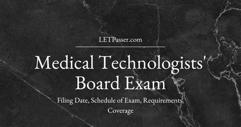 5 Tips To Ace Med Tech Board Exam 2024