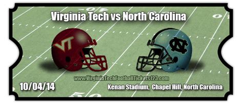 5 Ways To Get Vt Vs Unc Football Tickets