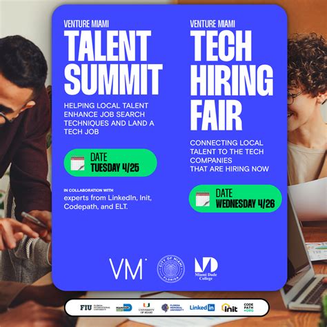 5 Ways To Land A Job At Venture Miami Tech Hiring Fair