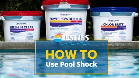 5 Ways To Master Pool Tech Shock Treatment