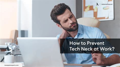 5 Ways To Prevent Tech Neck With A Neck Brace