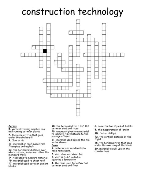 5 Ways To Solve High Tech Beams Crossword