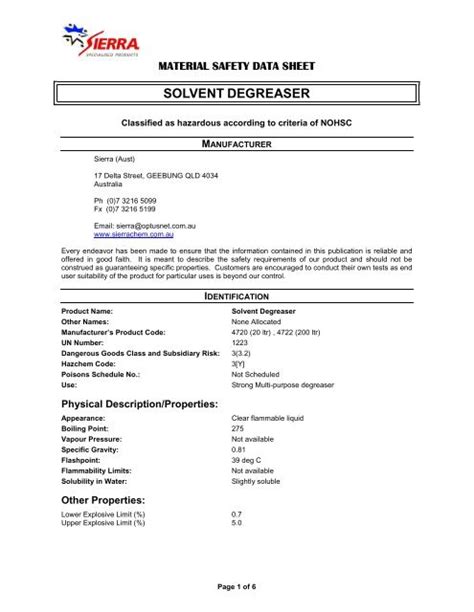 6 Hentzen Tech Data Sheet Essentials