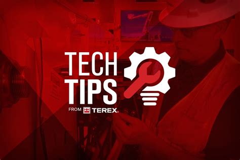 7 Essential Terex Tech Tips You Need To Know