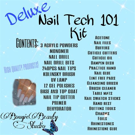 7 Essentials In A Nail Tech Kit