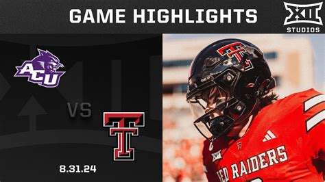 Acu Vs Texas Tech: 5 Key Differences