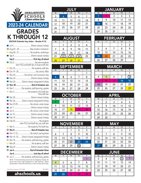 Anoka Tech College Academic Calendar