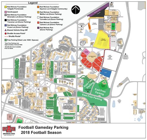 Arkansas Tech Eclipse Parking Guide