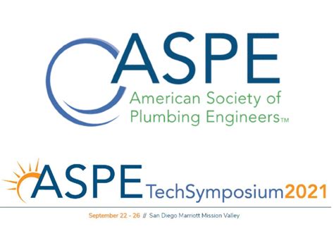 Aspe Tech Symposium: Exploring Advances In Plumbing Engineering