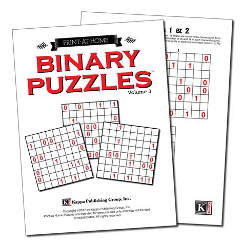 Binary Question Type Crossword: Solving Puzzles With 1s And 0s