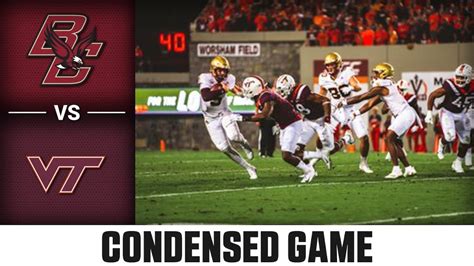 Boston Vs Virginia Tech: A College Football Showdown