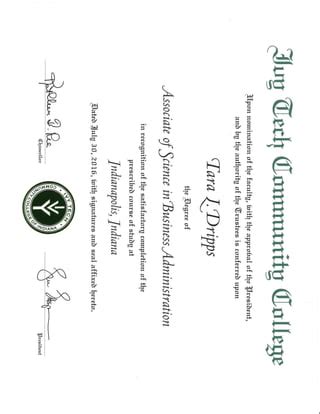 Business Administration Degree At Ivy Tech Community College