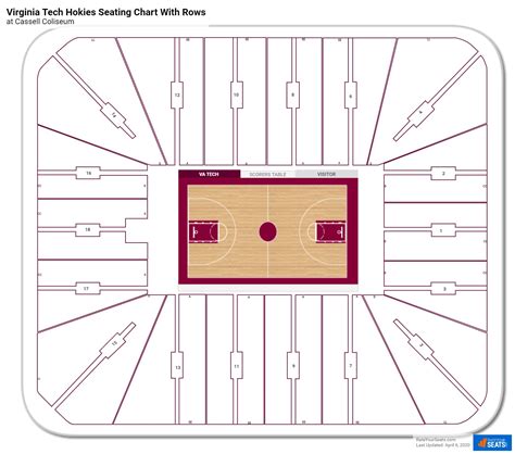 Cassell Coliseum Seating Chart Guide