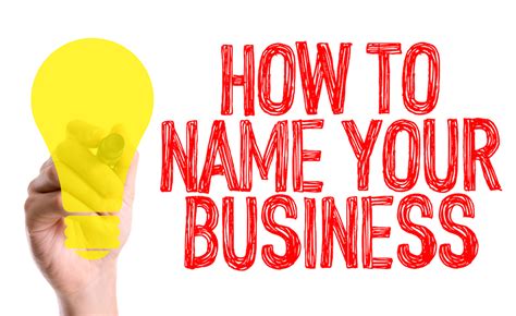 Choosing A Formal Name For Your Tech Business