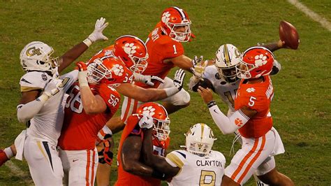 Clemson Vs Georgia Tech Game Score And Recap