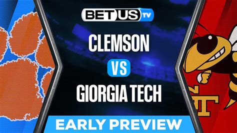 Clemson Vs Georgia Tech Odds And Prediction