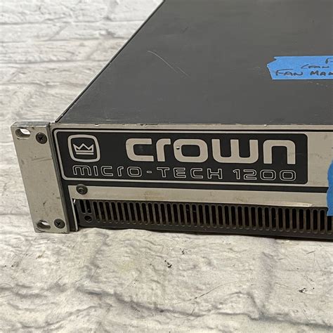 Crown Micro Tech 1200 Specs And Features Revealed