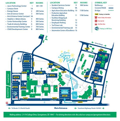 Del Tech Terry Campus Map And Directory Guide