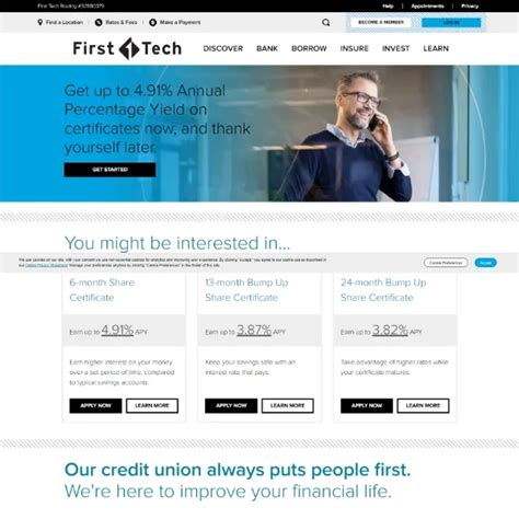 First Tech Credit Union Eugene Oregon Services