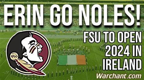 Fsu Vs Ga Tech Ireland Tickets And Travel Info