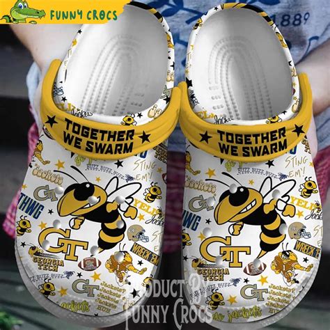 Georgia Tech Crocs: Where Fashion Meets School Spirit