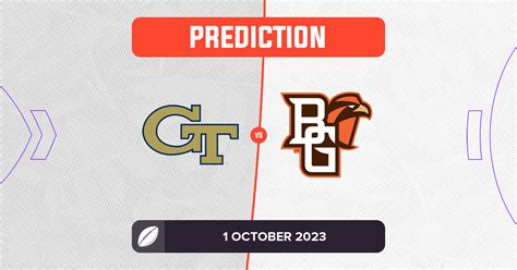 Georgia Tech Vs Bowling Green Prediction And Game Preview