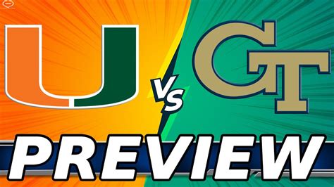 Get Miami Hurricanes Vs Georgia Tech Tickets Now