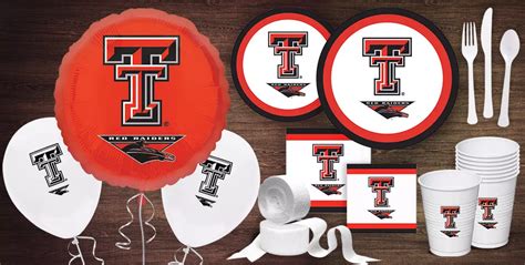 Get Ready To Party: Texas Tech Party Supplies