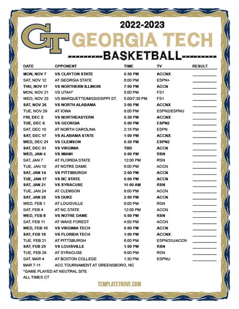 Green Tech Basketball Schedule And Results Update