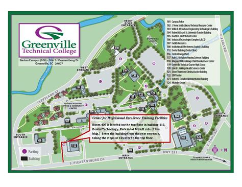 Greenville Tech Benson Campus Map And Directory