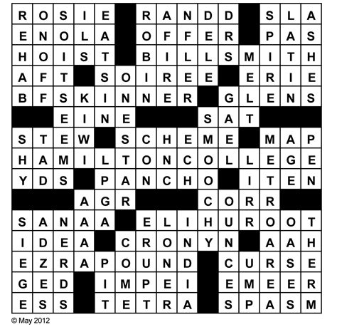 High Tech Workers Crossword Puzzle Solutions