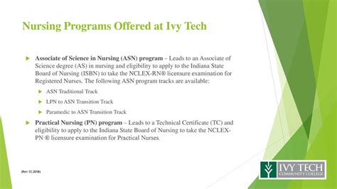 Ivy Tech Nursing Program Reviews And Ratings