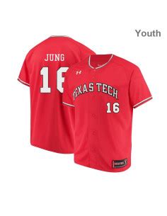 Josh Jung Texas Tech Jersey: Wear The Legend