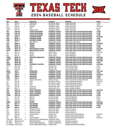 La Tech Baseball Schedule 2024: Dates And Times