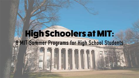 Lawrence Tech Summer Programs For High School Students