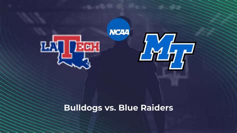 Louisiana Tech Vs Middle Tennessee Basketball Game Prediction