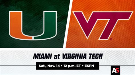 Miami Vs Virginia Tech Prediction And Game Preview