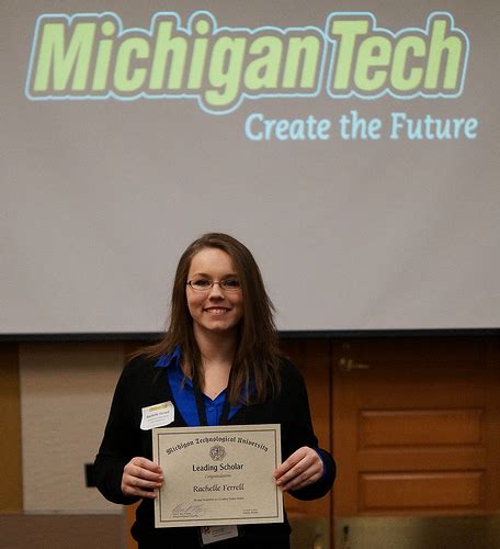 Michigan Tech Scholar Wins Prestigious Leading Scholar Award